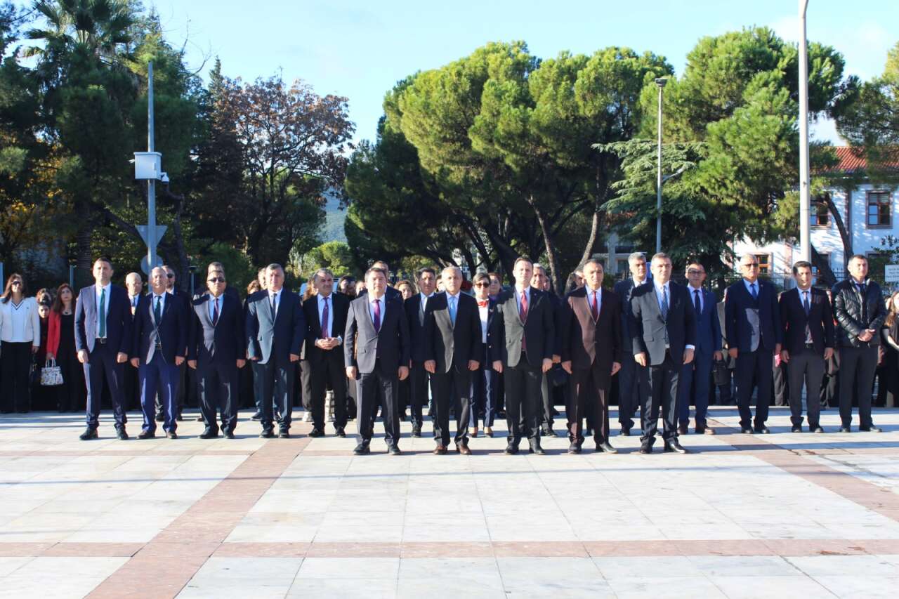 Muğla’da 24 Kasım Öğretmenler Günü Çelenk Töreni Düzenlendi 10